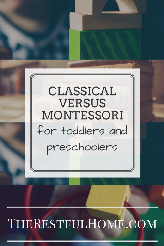 classical versus montessori