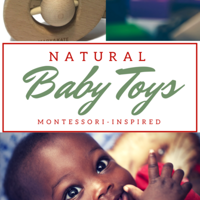 Natural Baby Toys Inspired by Montessori