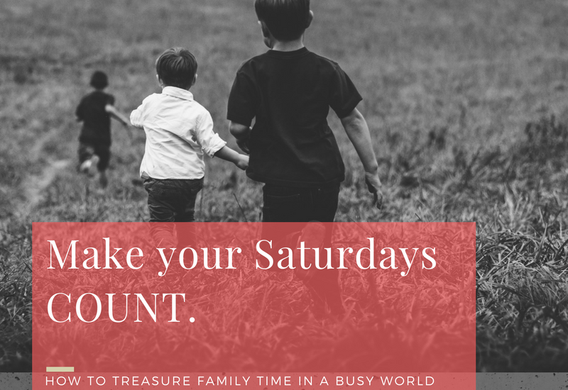 how to treasure family time in a busy world