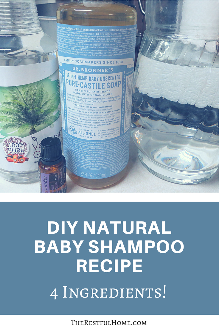 Natural baby soap and sales shampoo