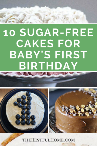 sugar-free cakes and desserts baby's first birthday