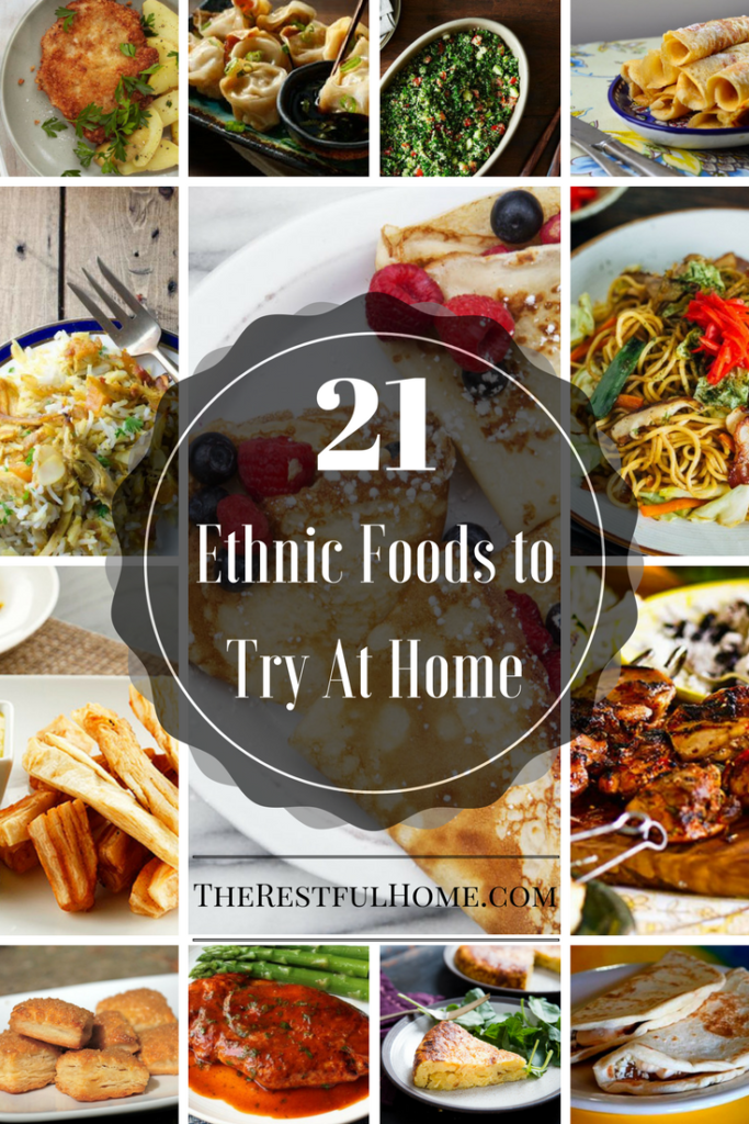 21 ethnic foods to try at home