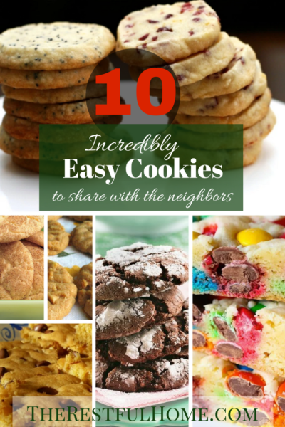 incredibly easy cookies for neighbors