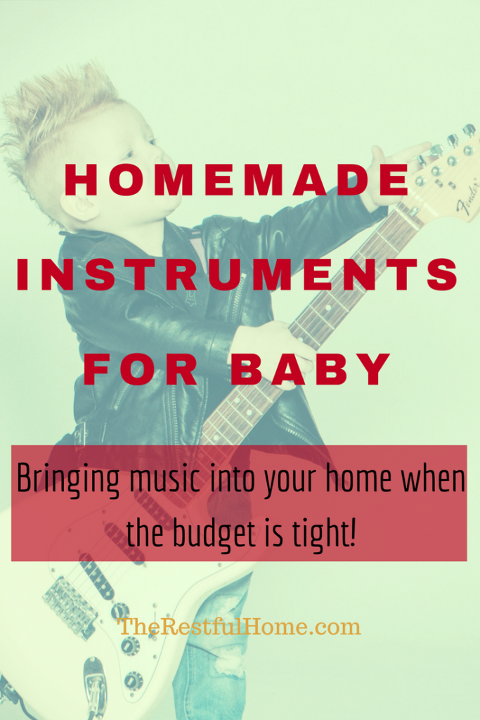 homemade instruments baby