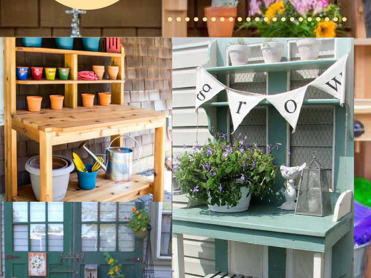 potting bench diy