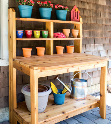 Craigslist deals potting bench