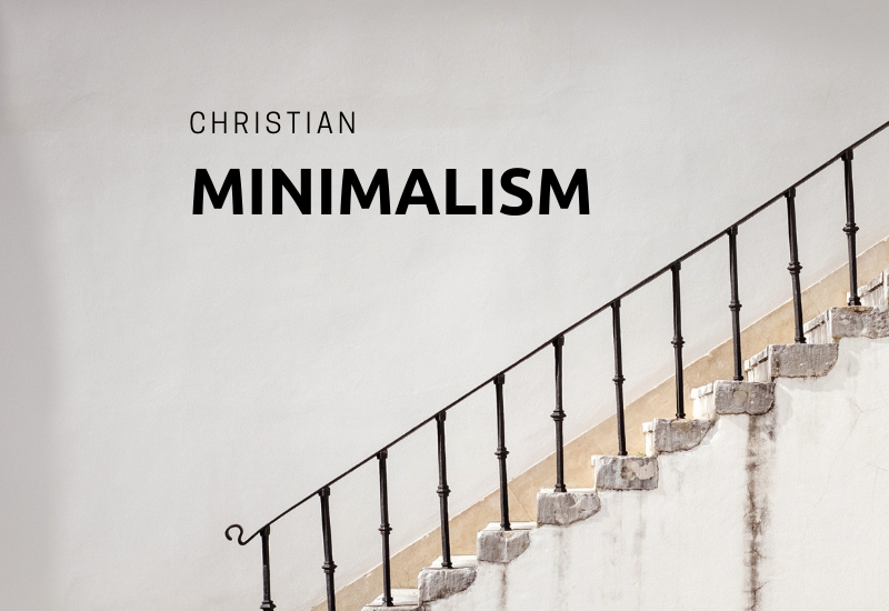 Christian minimalism photo of staircase