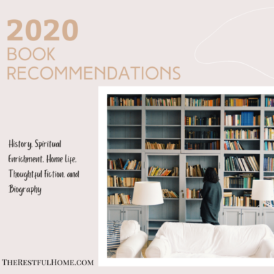 My 2020 Book Recommendations