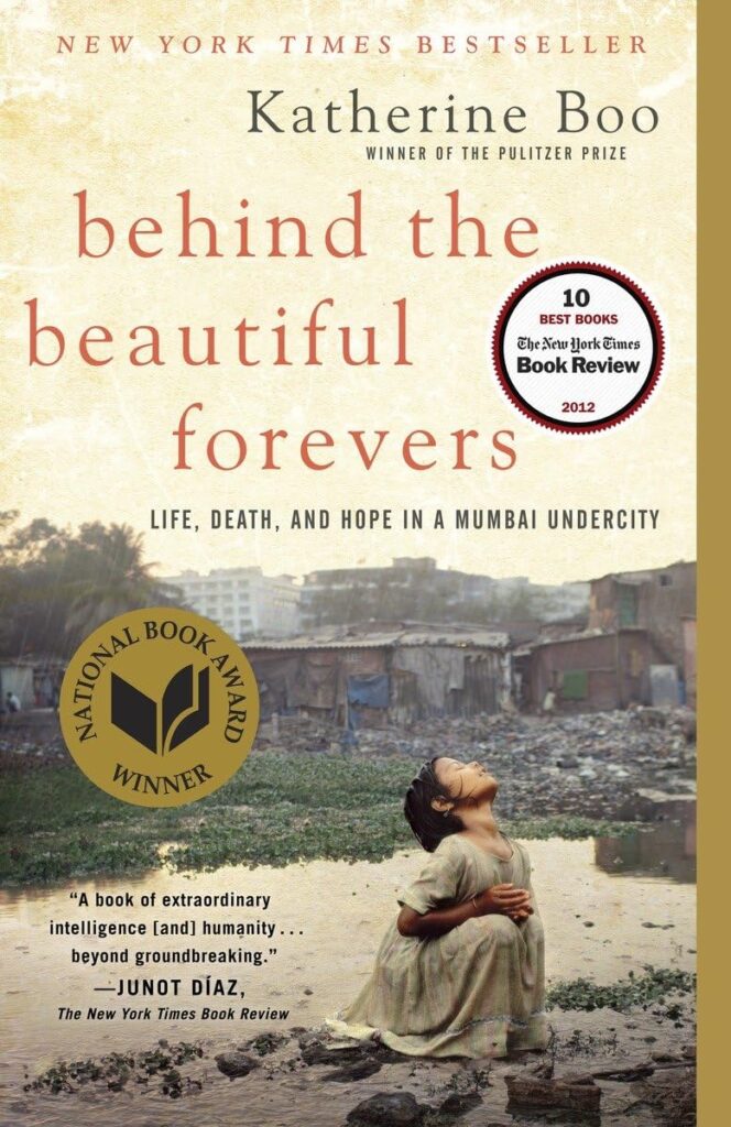 behind the beautiful forevers Mumbai undercity or slum book cover